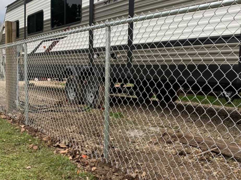 Chain Link fence options in the branch-louisiana area.