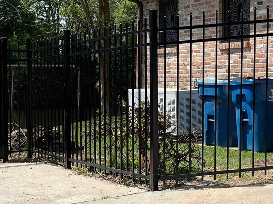wrought iron fence options in the branch-louisiana area.