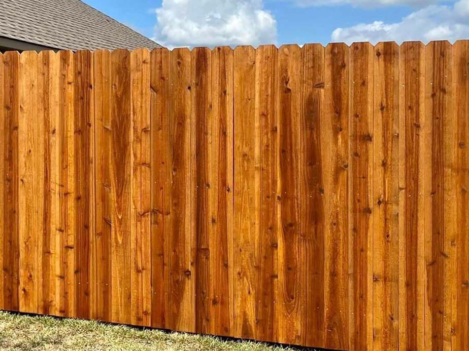 Wood fence options in the Branch, Louisiana area.