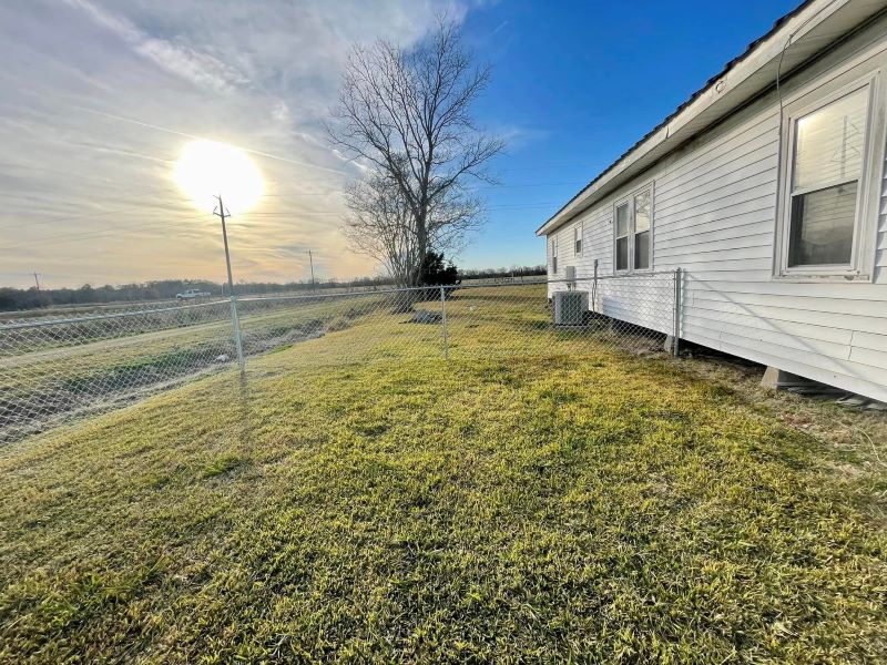 4 Foot Chain Link Pet Fence in Louisiana