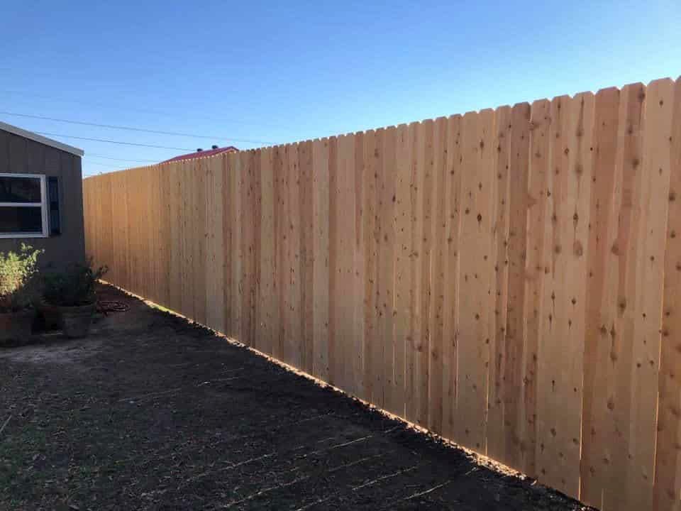 Lafayette Dog-Ear Top Wood Privacy Fence Company